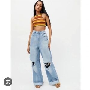 BDG Skater Baggy Distressed Jean Size 27